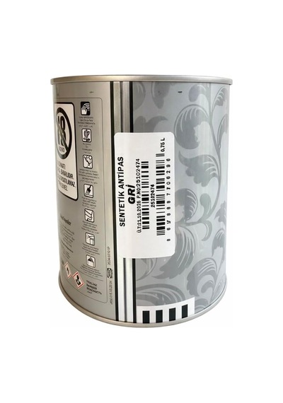 Düfa Silver Antipas Metal Astar Boyası, Gümüş, 0,75 L, Pas Önleyici Antikorozif, İç Ve Dış Mekan