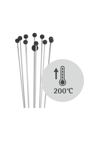 Wmf Profi Plus Flexi Silikon Uçlu Çırpıcı Halka Kilitli 32 Cm Siyah
