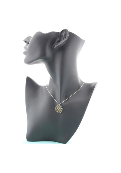 14k Altın Yaşam Çiçeği Kolye 4n31133 Sarı