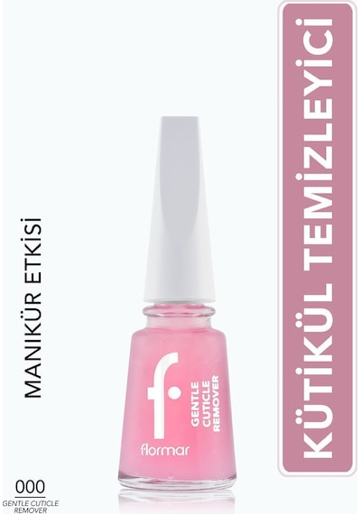 Flormar Gentle Cuticle Remover Kütikül Yumuşatıcı ve Temizleyici Tırnak Bakım Jeli