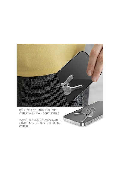 Xiaomi Redmi K70e / Poco X6 Pro Uyumlu Anti-statik Toz Ve Çizik Önleyici Cam Ekran Koruyucu