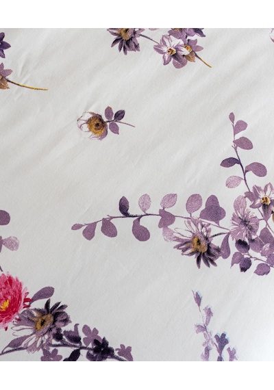 Cotton Collection Tek Kişilik Nevresim Seti Flora Renkli