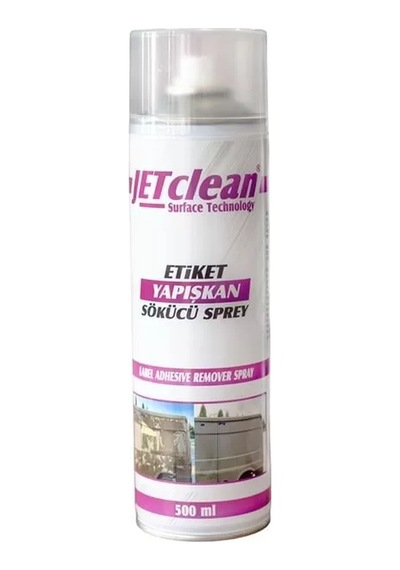 Sh Jetclean Etiket Yapışkan Bant Sökücü Sprey 500ml Najmaddin