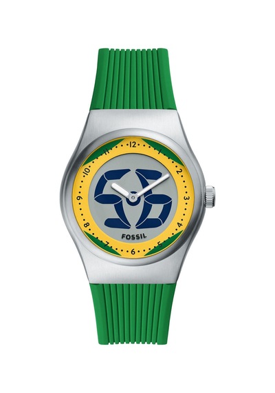 Fossil Fle1243 Big Tic Kol Saati Metalik Gri