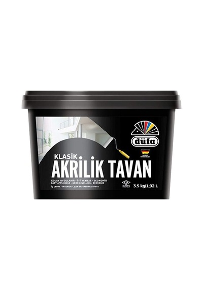 Düfa Tavan Boyası Beyaz 3.5 Kg Sku: Zeusstk6ce523cbc1 0.25 KG
