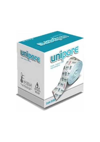 Unipore Fix Esnek Flaster Sabitleme Bandı 5 M x 2.5 CM 10 Adet