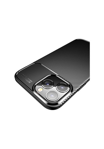 Apple Uyumlu iPhone 14 Pro Uyumlu Tchs Negro Silikon Kılıf-siyah Siyah