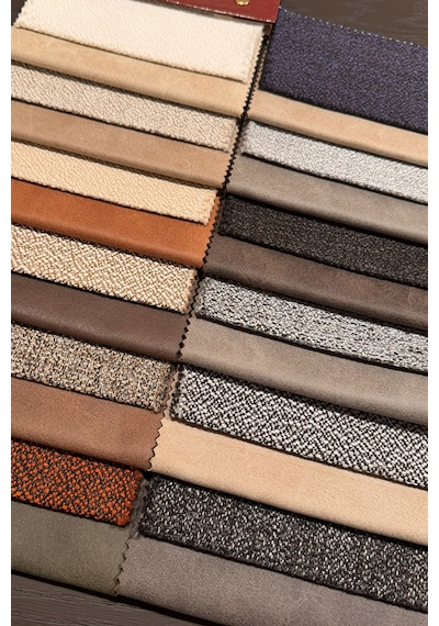 Casa - Salur Serisi Premium Kalite Silinebilir Nubuk Kumaş Turuncu