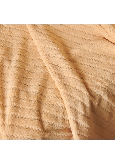 Nuvomonn Wellsoft Koltuk Şalı - Bej - 120x165 Cm Renkli