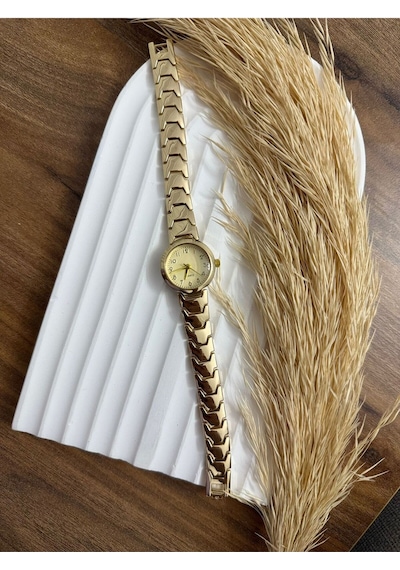 Rub021 25 Mm Rubsey Retro Minimal Hasır Kordon Vintage Kadın Kol Saati Siyah