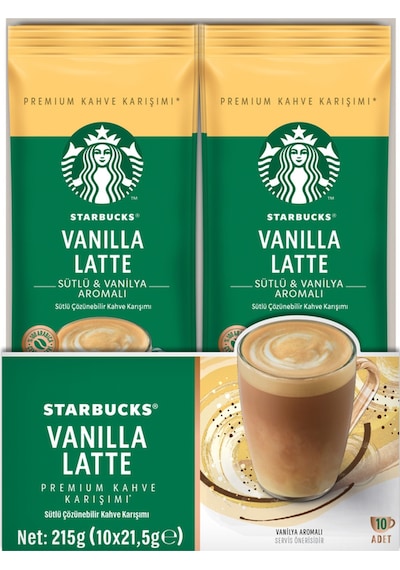 Starbucks Vanilla Latte 10 x 21.5 G