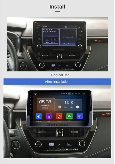 Corolla 2019+ Uyumlu Multi Medya Navi Gasyon Usb Kamera Carplayer