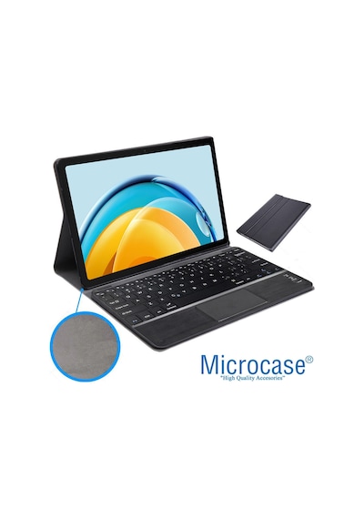 Honor Uyumlu Pad X8 10.1 inch Bluetooth Touchpad Klavye + Kılıf - BKK5