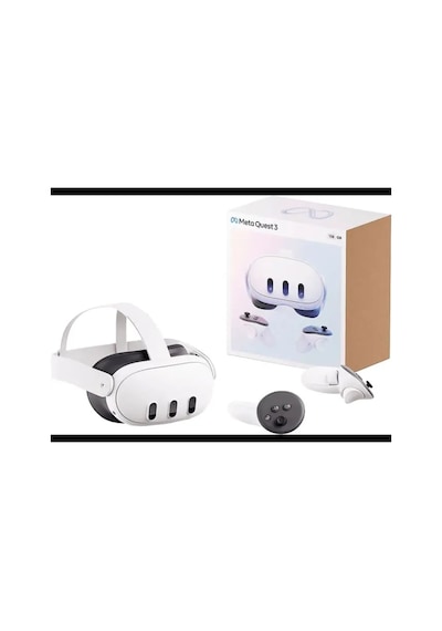 Meta Quest 3 - Sıradışı Karma Gerçeklik Başlığı Vr/mr/xr - 128gb - Beyaz