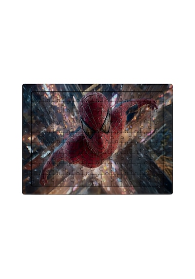 Ghostbastır Design Spiderman 99 Parça Ayaklı Puzzle Dekoratif Çocuk Yapbozu 077