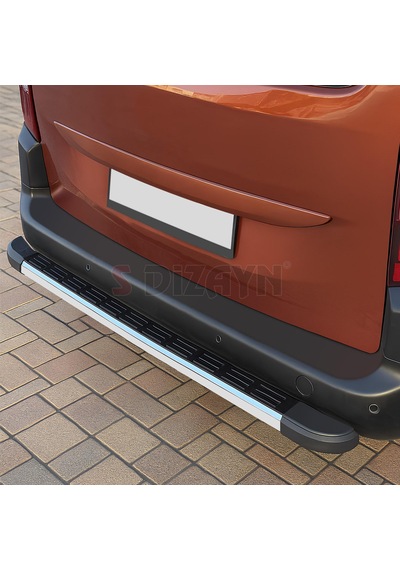 S-dizayn Peugeot Bipper S-line Krom Arka Koruma 2007-2017