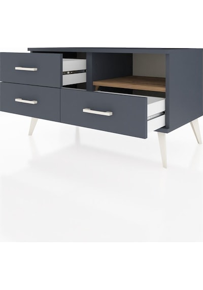 Hyperion Şifonyer Tek Raflı 3 Çekmeceli 88x44x48 Antrasit-çam/antrasit Çam/antrasit Hyperion Şifonyer Tek Raflı 3 Çekmeceli 88x44x48 Antrasit-çam/antrasit Çam/antrasit