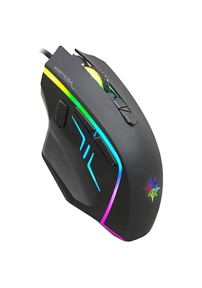 Inca Img-344t Rgb 6 Led 7200dpı 8d Macro Keys Professional Gamıng Mouse,profesyonel Oyuncu Mouse, Programlanabilir 8 Tuş, 10 Farklı Rgb Modu,hızlı Profil Oluşturma, Performans Ve Hız