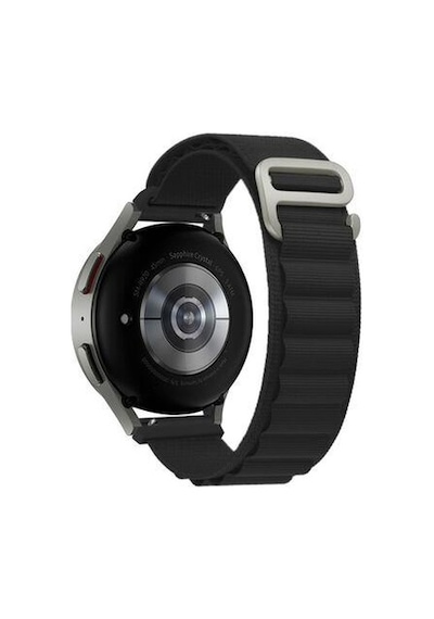 Oppo Watch 46mm 22mm Renkli Hasır Tokalı Kordon + Metal Kordon Dönüştürücü