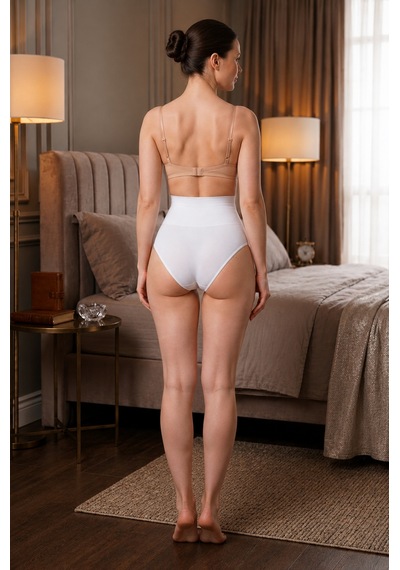 Fit Women Kadın Casual Esnek Toparlayıcı Beyaz Külot
