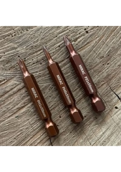 Ph0 İnce Bits Uç Ph1-pz1 Mıknatıslı İnce Yıldız Uç Ph0 Vida Sıkma Ucu 50mm