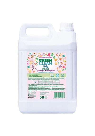 Green Clean Baby Bitkisel Çamaşır Yumuşatıcı Lavanta Yağlı 5 L