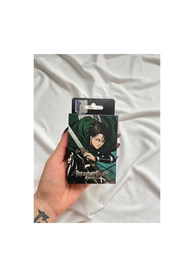 Anime Attack On Titan İskambil Poker Kartı