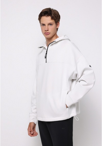 Colin's Colins Oversize Fit Erkek Beyaz Sweatshirt Cl1076493 Q1.v1 Ofw Beyaz