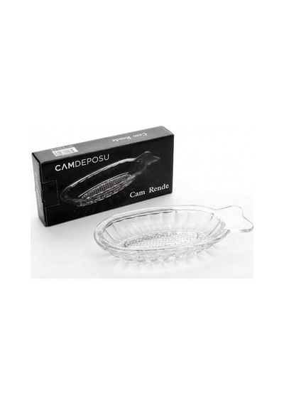 Eminhome Cam Oval Rende Şeffaf
