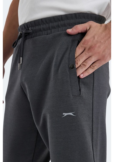 Slazenger Vaıva 2 Li Set Erkek Eşofman Altı Siyah - Koyu Gri