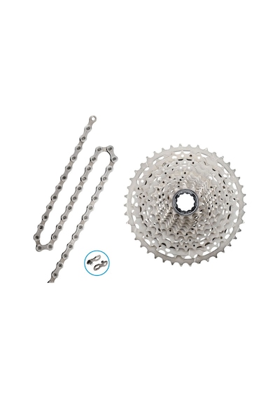 Shimano Deore Cs-m5100 11/42+cn-hg601 11'li Kaset Zincir Seti Siyah