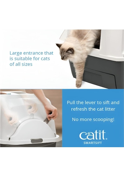 Catit Smart Sift Otomatik Kedi Tuvalet Kabı