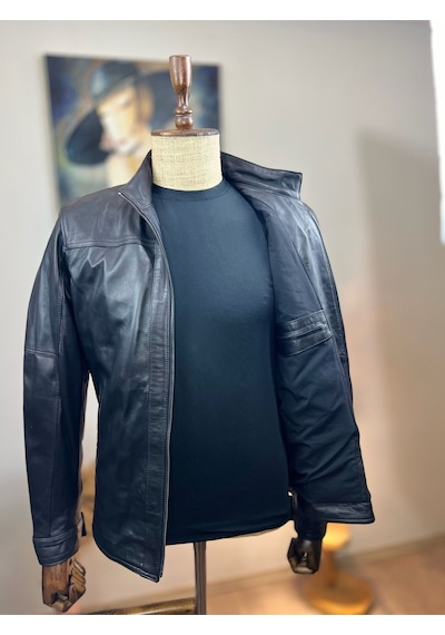 Always Leather Usta İşi Özel Dikim %100 Hakiki Deri 1803340025 Siyah
