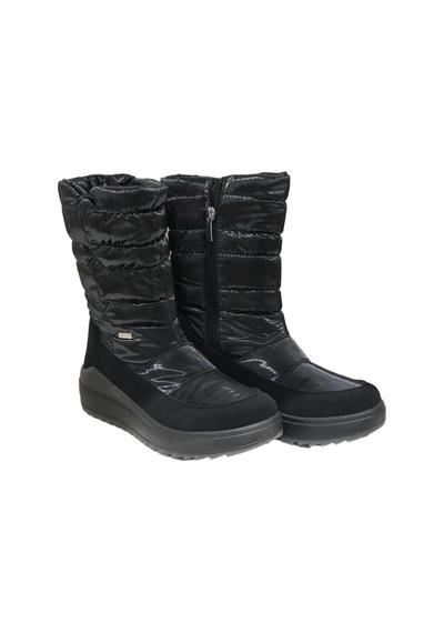 Bot Kadın Diğer 6334 7j Jacalu Textile Upper And Synt Leather-pu Sole Black Siyah