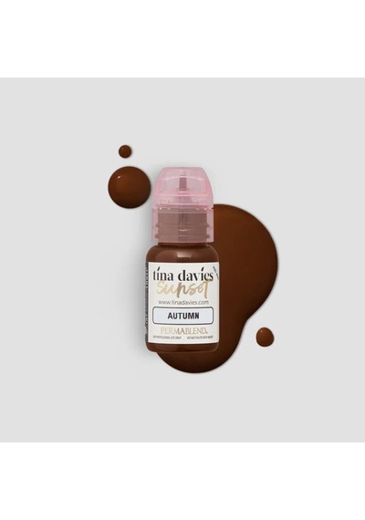 Perma Blend Tina Davies Autumn Kalıcı Makyaj Kaş Pigmenti 15ml Diğer