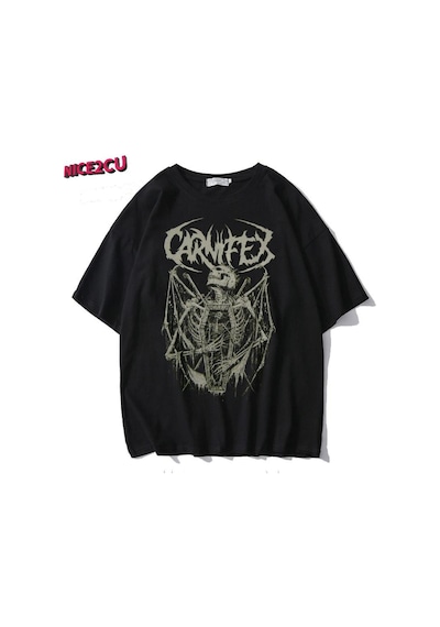 Noıssey 2023/2024 Köstebek Sokak Trend Tasarım Harajuku/gotik Sezon Adj47-2257 T-shirt Renk