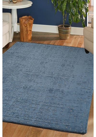 Modern Desenli Dekoratif Yıkanabilir Şönil Dokuma Saçaklı Kaymaz Taban Salon Mutfak Halı Kilim Lacivert Modern Desenli Dekoratif Yıkanabilir Şönil Dokuma Saçaklı Kaymaz Taban Salon Mutfak Halı Kilim Lacivert