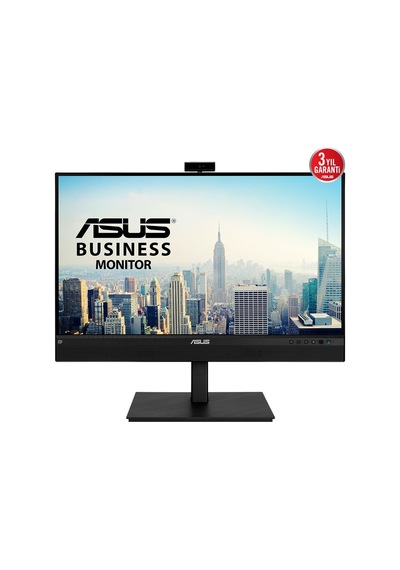 Asus Kurumsal Be27acsbk 27 2k Ips Webcam 2560x1440 5ms 60hz 350cd Dp Hdmı Usb-c Hoparlör Vesa 3yıl Çerçevesiz Flıcker-free Dusuk Mavı Isık Monitör