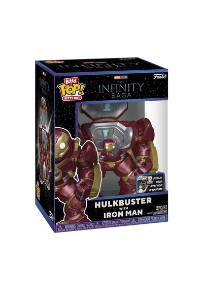 Funko Pop Bitty Bots: Marvel - Demir Adam Ile Hulkbuster