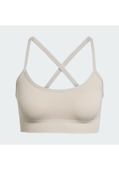 Adidas Workout Essentials Hafif Destekli Kadın Büstiyer C-adıjx3897b30a00 Bej