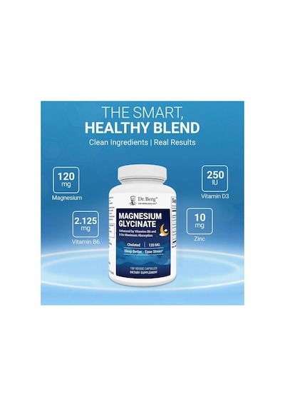 Dr Berg Dr. Berg Magnesıum Glycınate 120 Mg 150 Capsul