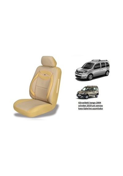Renault Kango Koltuk Kılıfı Bej Milenyum-