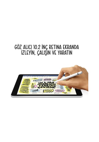 Apple Uyumlu iPad  9.Nesil 64 GB 10.2" A Kalite 12 Ay Garantili (Yenilenmiş) Space Gray