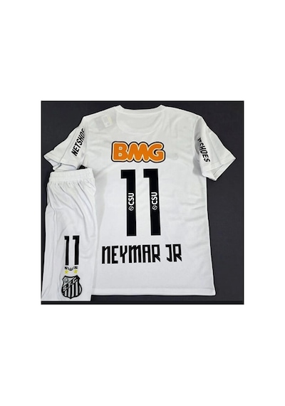 Neymar J.r 2024-25 Sezon Santos Fc Çocuk 4'lü Set Forma Çok Renkli