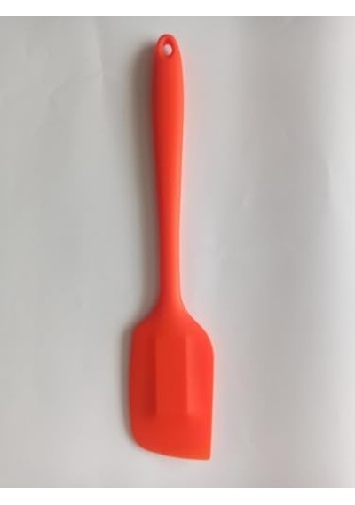 Silikon Spatula Ve Sıyırıcı, Tek Parça Tasarım 1, Turuncu 0