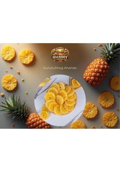 Kadirlihazarbey Kurutulmuş Ananas 100 Gr. 100 G