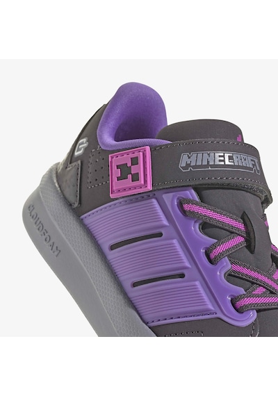 Adidas Minecraft Lightorama Elastic Lace Çocuk Siyah Spor Ayakkabı Kı9113
