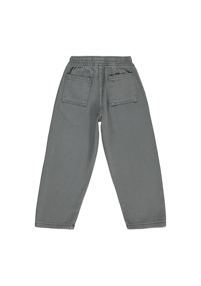Civil Boys Önü Bağcıklı 6-9 Yaş Pantolon - Gri