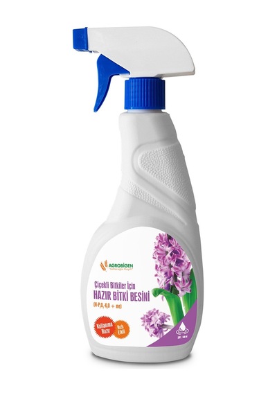 Agrobigen Çiçekli Bitkiler için Hazır Bitki Besini Sprey Yeni