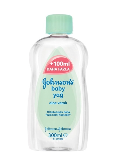 Johnson's Baby N-549020 Aloe Veralı Bebek Yağı 300 ML